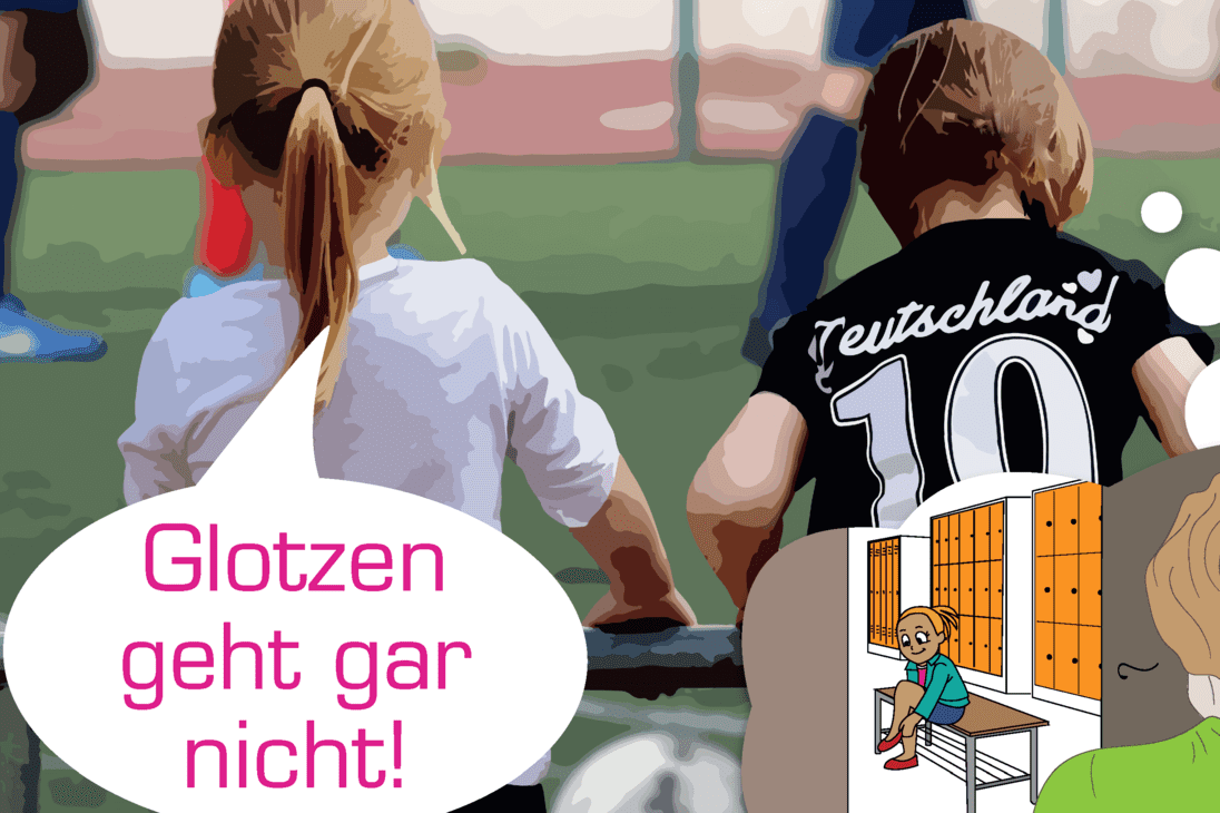 Plakat Glotzen geht gar nicht